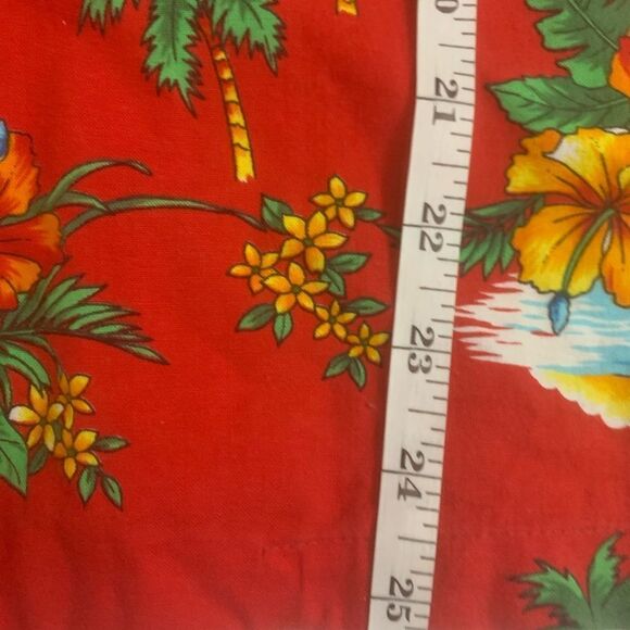 Vintage Tropical Patterned Button Down Top - Picture 6 of 6
